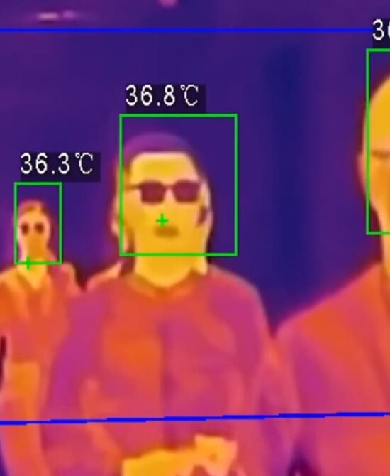 Detección de temperatura corporal